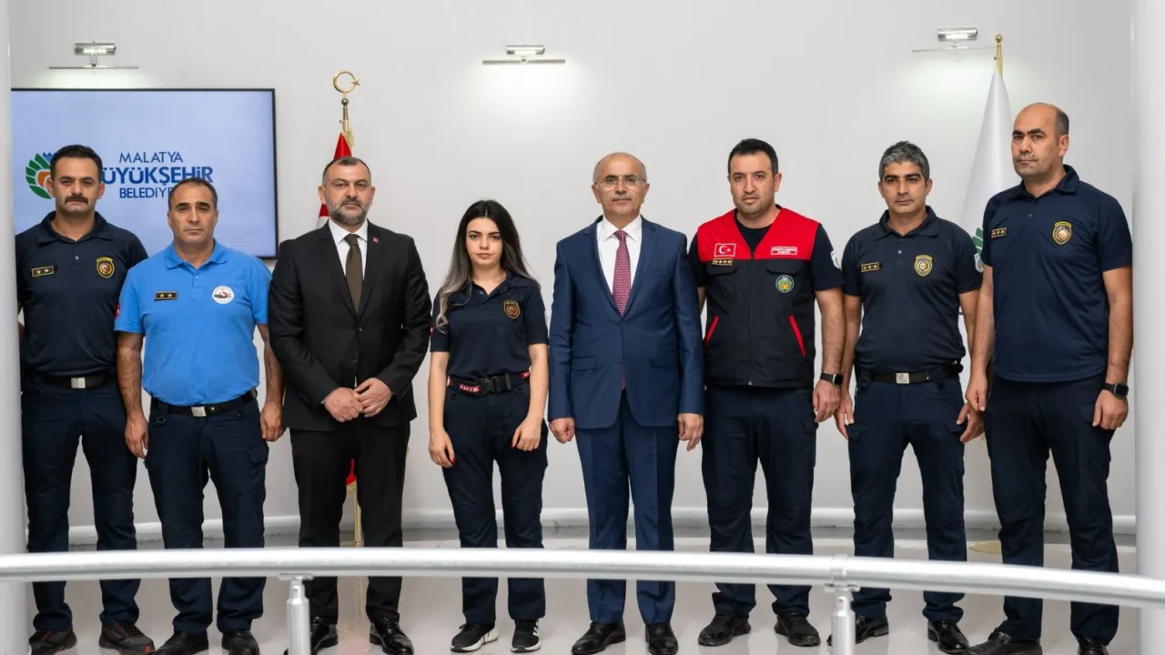 İtfaiye Daire Başkanlığı'ndan Başkan Er'e Ziyaret
