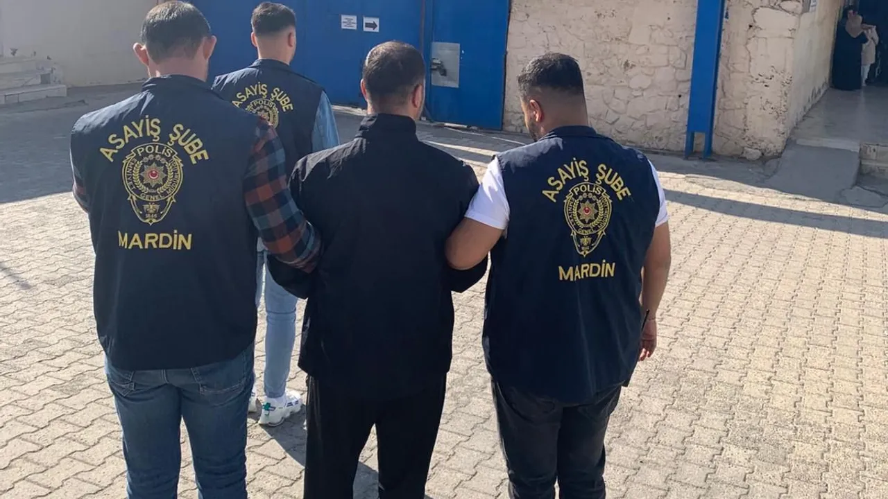 47 yıl hapis cezası vardı Mardin'de yakalandı