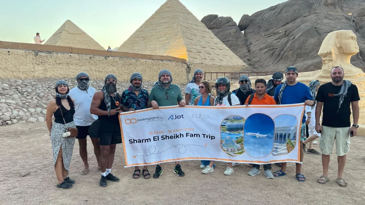 AJet, ilk Fam Trip’ini BookingAgora ile Sharm El Sheikh’e yaptı