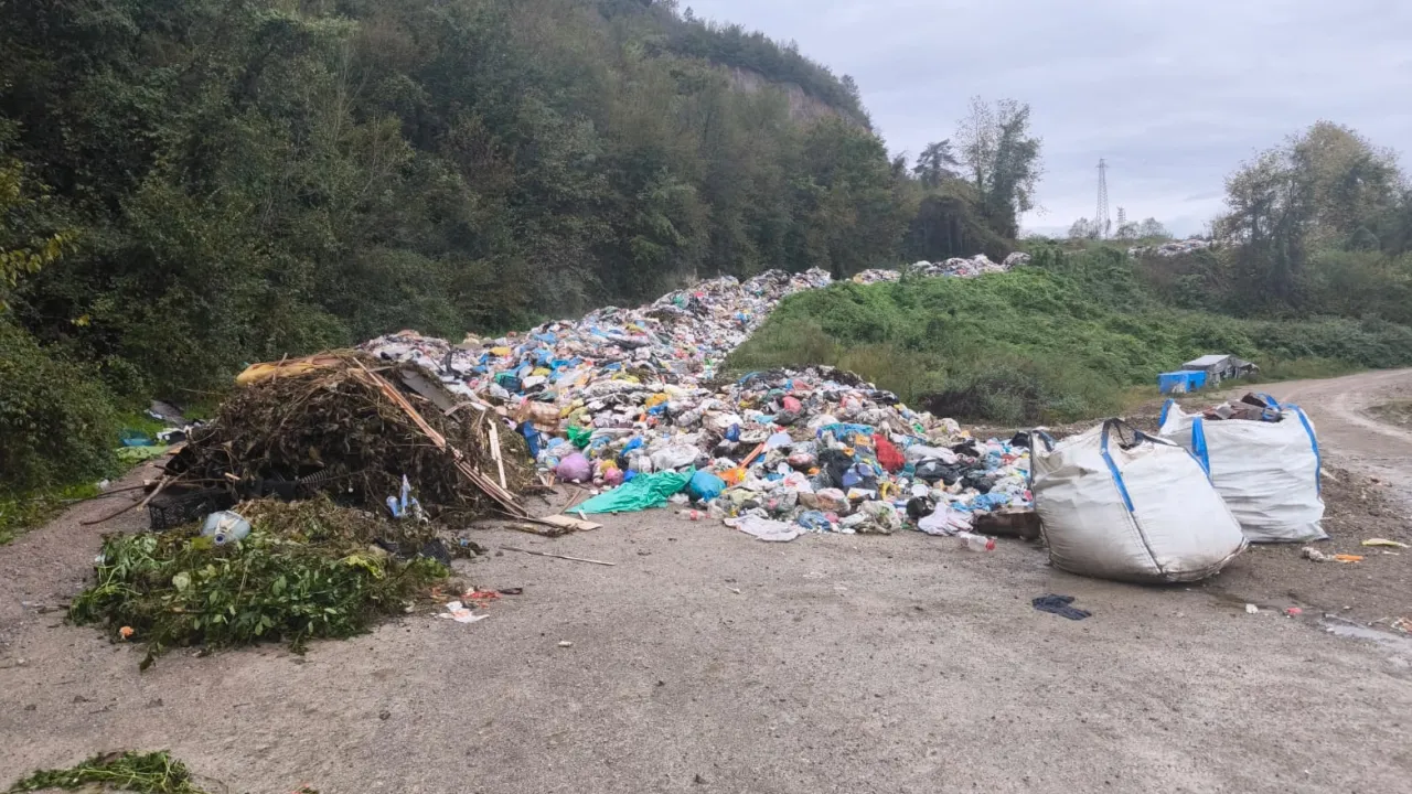 Bartın'daki çöp yola 6,4 milyon TL ceza!