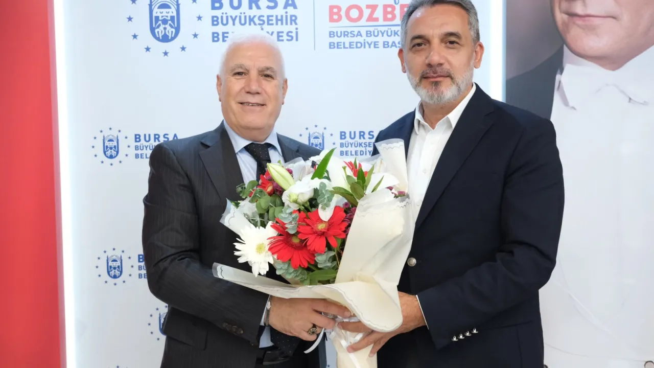 MÜSİAD Bursa’dan Büyükşehir Belediye Başkanı Mustafa Bozbey’e ziyaret