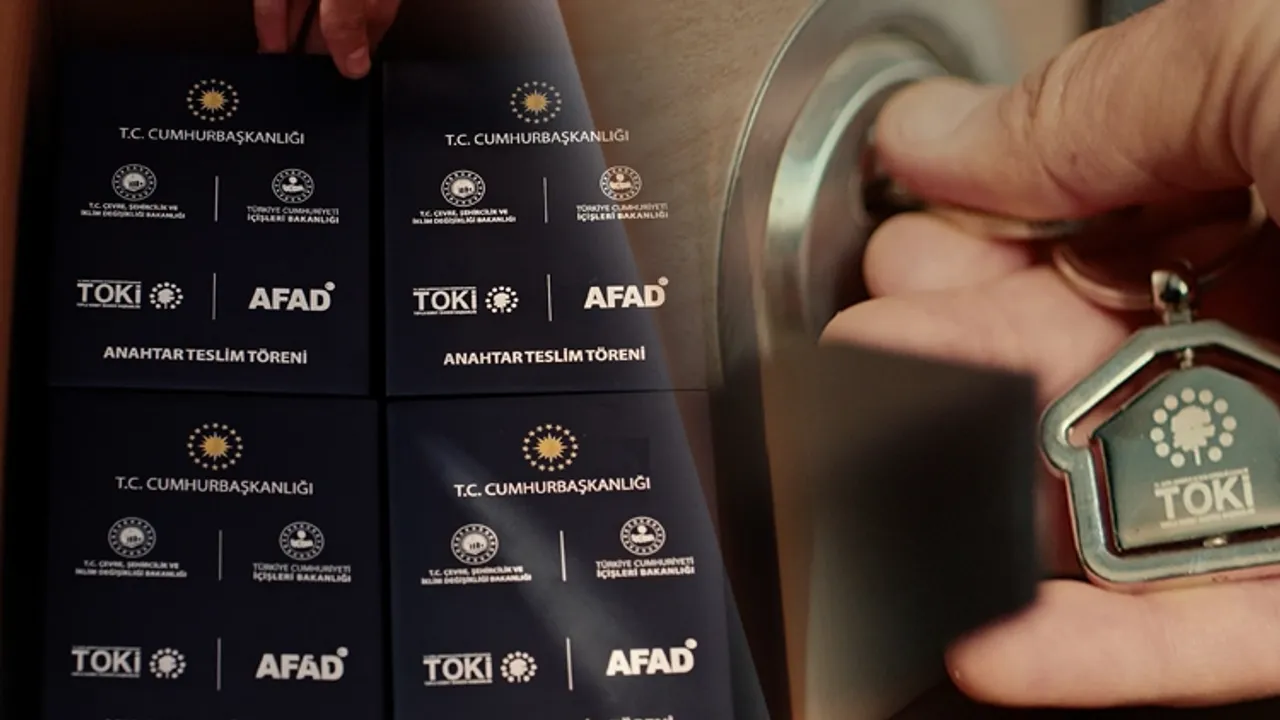 Anahtarlar hazır... 155 bininci konut teslim ediliyor
