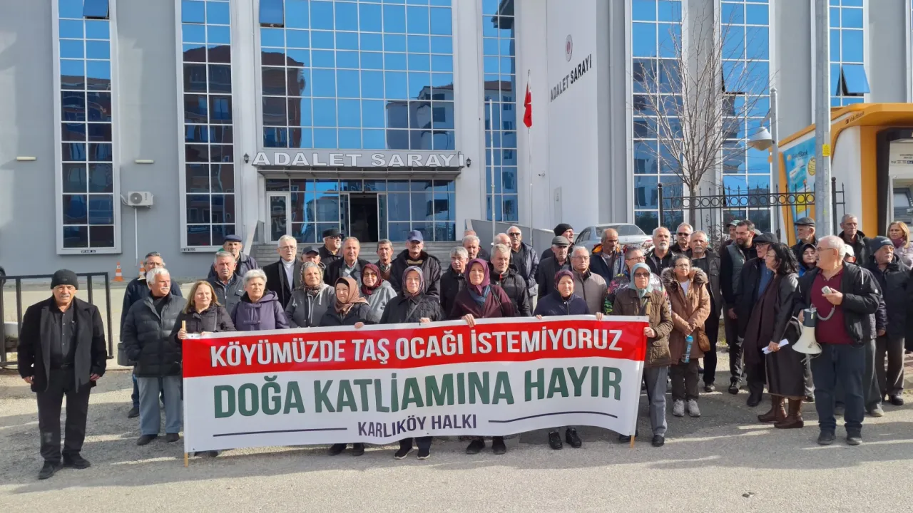 Edirne Keşan'da ikinci taş ocağı davası! Gönüllü avukat ile 10 davacı başvuru yaptı