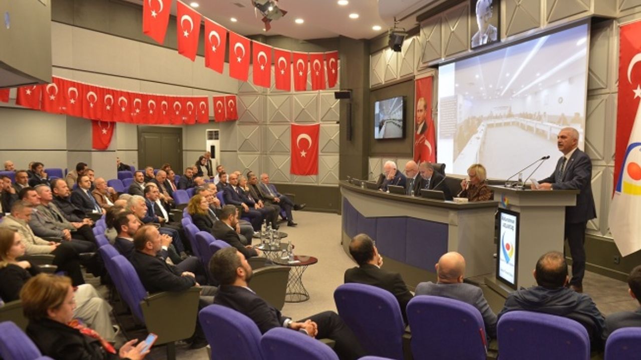 Gebze Ticaret Odası Kasım ayı meclis toplantısı yapıldı