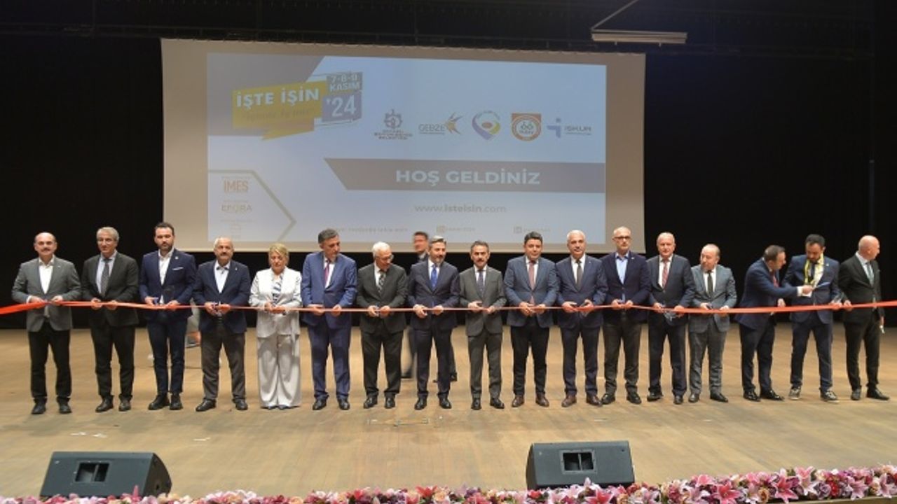 İşte İşin İstihdam Fuarı GTÜ Kongre Merkezi’nde açıldı