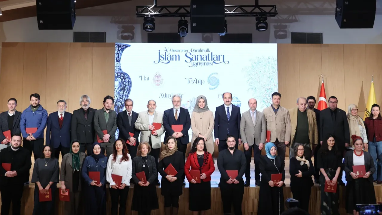 “5. Uluslararası Darülmülk İslâm Sanatları Yarışması”nda ödüller verildi