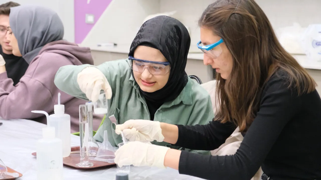 Konya'da öğrenciler Bilim Atlası Kampı'nda deneyim ediniyor