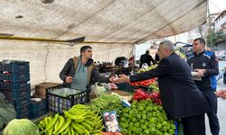 Dilovası Belediyesi’nden pazarcı esnafına teşekkür ziyareti