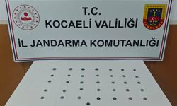 Kocaeli Jandarması 36 adet sikke ele geçirdi