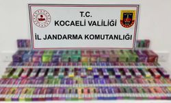 İzmit ve Dilovası’nda piyasa değeri 1 milyon liralık kaçak makaron ve tütün ele geçirildi