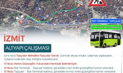 Hat 51 ve 53’te geçici güzergah değişikliği