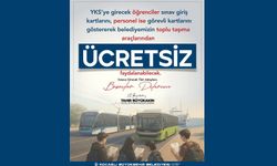 YKS günü ulaşım ücretsiz