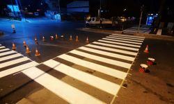 Gebze Fevzi Çakmak İlkokulu önüne yaya geçidi
