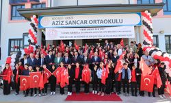 Aziz Sancar Ortaokulu törenle hizmete açıldı