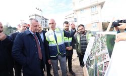 Büyükakın, Eskihisar Kavşağı'nda son durumu inceledi