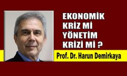 Ekonomik kriz mi, yönetim krizi mi?