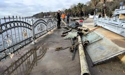 Eskihisar sahilinde dip temizliği yapıldı