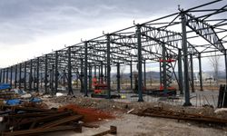 İtfaiye Depo Binası’nda ilerleme yüzde 70