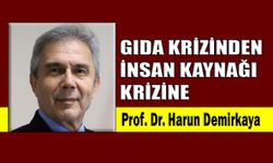 Gıda krizinden insan kaynağı krizine
