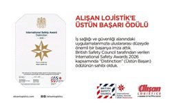 Alışan Lojistik’e üstün başarı ödülü