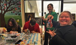 Cam atıklar, Gonca’da sanata dönüştü