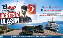 19 Mayıs’ta toplu taşıma ücretsiz
