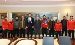 Güreş camiasından başkan Büyükgöz’e ziyaret