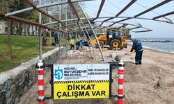 Büyükşehir’den sahillere yaz dokunuşu