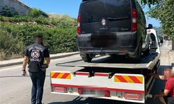 Korsan taşımacılık yapan araç sürücüsüne 100 bin TL ceza kesildi
