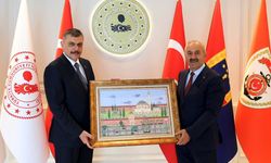 Başkan Büyükgöz’den İçişleri Bakanı Çiftçi’ye ziyaret