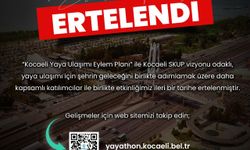 Yayathon ileri bir tarihe ertelendi