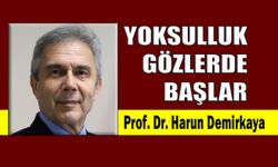 Yoksulluk gözlerde başlar