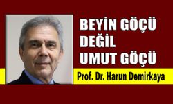 Beyin göçü değil umut göçü