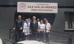Kocaeli İl Sağlık Müdürü Op. Dr. Yüksel Pehlevan, Gebze Mustafa Paşa Aile Sağlığı Merkezi’ni ziyaret etti