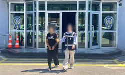 Bina içinden eşya çalan şahıs yakalandı