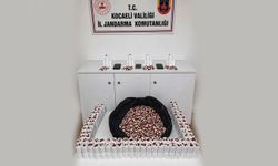 Gebze’de 25.500 adet sentetik ecza hap ele geçirildi