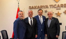 Aslantaş, TOBB Başkanı Hisarcıklıoğlu ile Sakarya'da bir araya geldi