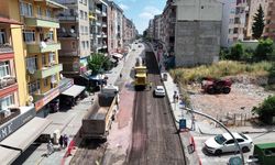 Şehit Numan Dede Caddesi yenileniyor