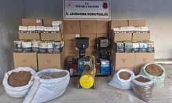 Jandarma’dan 1 milyar 350 bin liralık kaçakçılık operasyonu