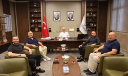 KRŞ Şirketler Grubu Yönetim'inden Başkan Bıyık'a ziyaret