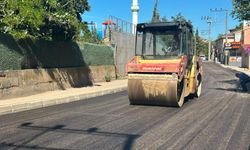 Pelitli Atatürk Caddesi’nde asfalt çalışması tamamlandı
