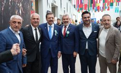 Aslantaş, TOBB Başkanı Hisarcıklıoğlu ile bir araya geldi