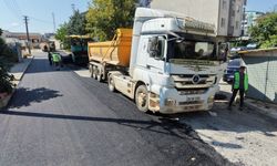 Gebze Belediyesi asfalt serim çalışmalarına devam ediyor
