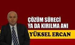 Çözüm süreci  ya da kırılma anı