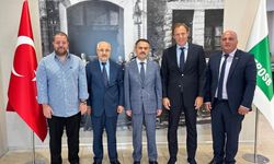 Vali İlhami Aktaş, Plastikçiler OSB yönetimini ziyaret etti