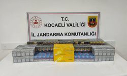 Dilovası’nda durdurulan araçta 1.530 paket kaçak sigara ele geçirildi