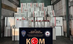 Durdurulan araçta 2400 litre etil alkol ele geçirildi