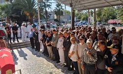 Kıbrıs Gazisi Aziz Tepe dualarla son yolculuğuna uğurlandı