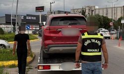 Trafikte makas atan araca 90 bin TL ceza kesildi