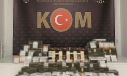 2 iş yerinde yapılan aramalarda 21.500 adet makaron ele geçirildi